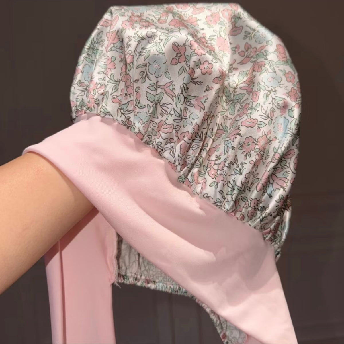 Bow Silk Sleep Bonnet-100% Mulberry Silk Sleep Bonnet – 22 Momme