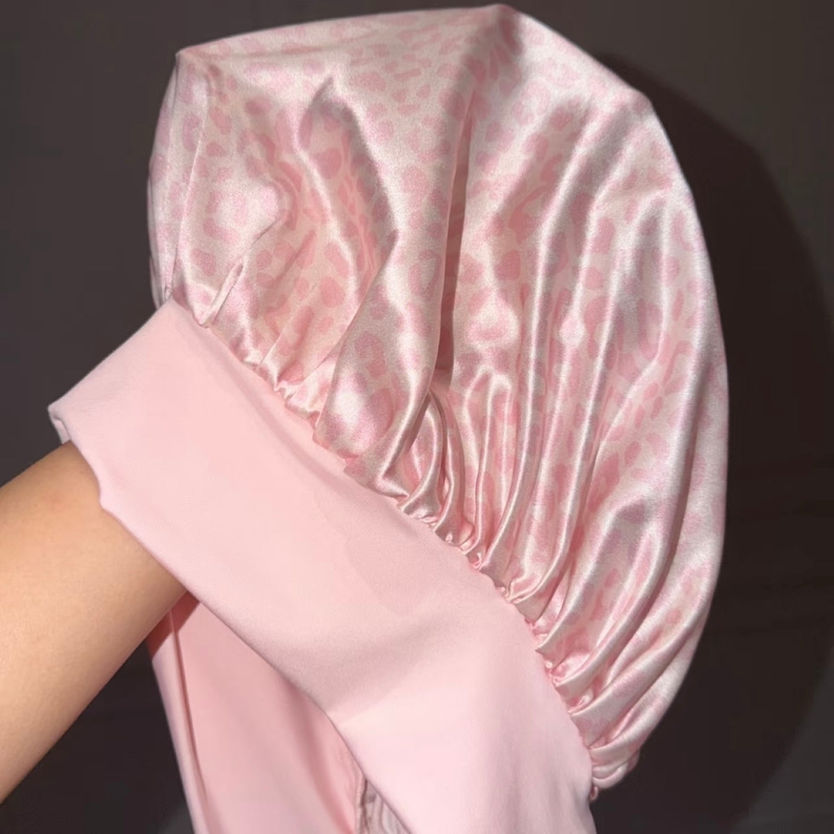 Bow Silk Sleep Bonnet-100% Mulberry Silk Sleep Bonnet – 22 Momme