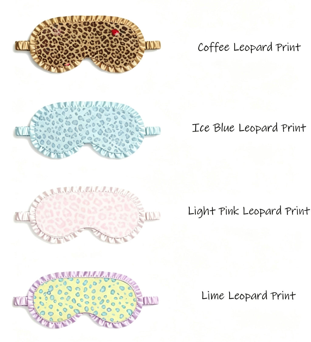 Leopard Silk Sleep Mask – 22 Momme Mulberry Silk