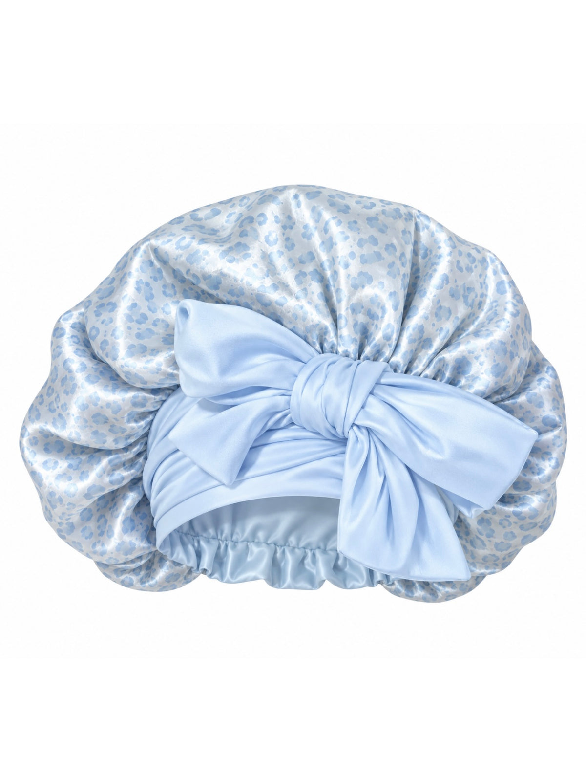 Bow Silk Sleep Bonnet-100% Mulberry Silk Sleep Bonnet – 22 Momme