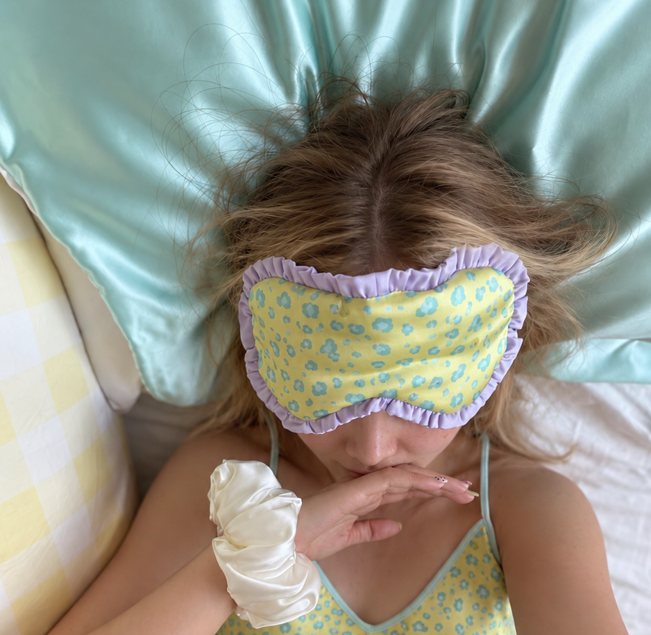 Leopard Silk Sleep Mask – 22 Momme Mulberry Silk